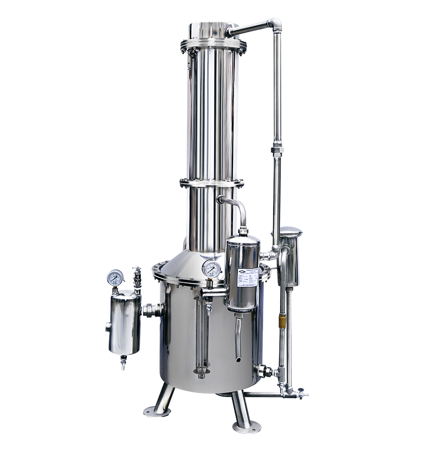 不锈钢电热重蒸馏水器