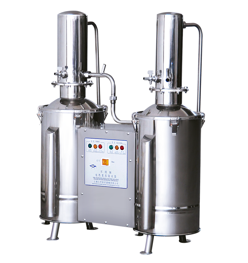 不锈钢电热重蒸馏水器